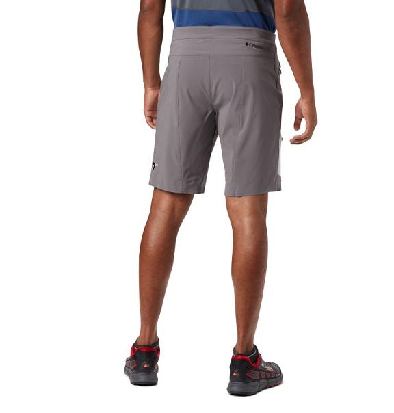 Columbia Titan Pass Shorts Grey For Men's NZ49130 New Zealand